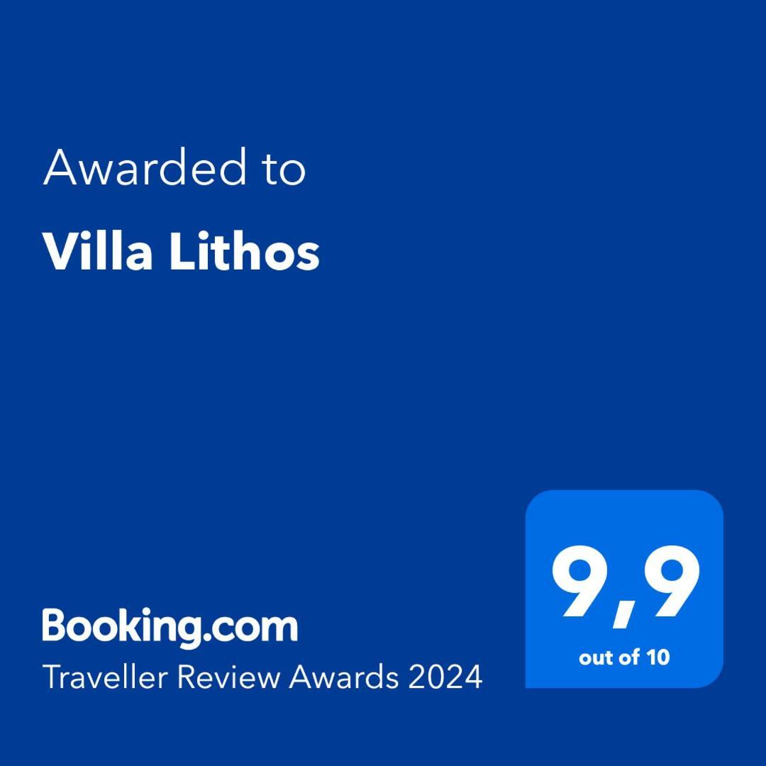 Villa Lithos Kími Buitenkant foto