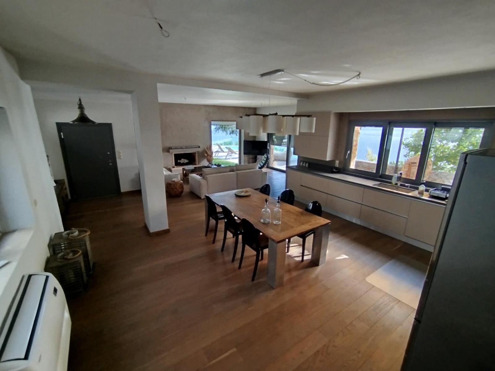Villa Lithos Kími Buitenkant foto