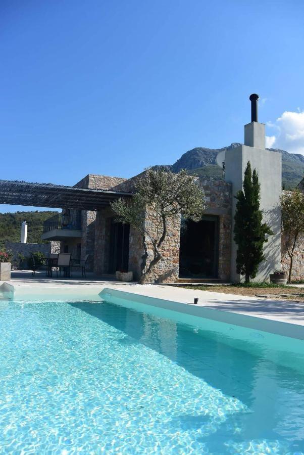 Villa Lithos Kími Buitenkant foto